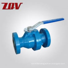 2 piece Flanged Full Port Floating Ball Valve